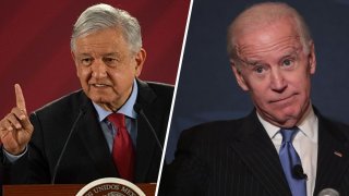 Manuel Andrés López Obrador y Joe Biden.