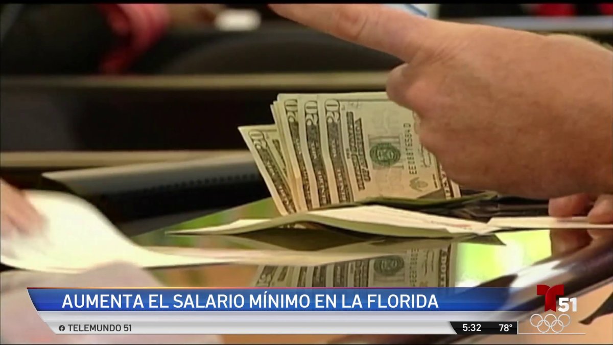 Este año aumenta el salario mínimo en la Florida Telemundo Miami (51)