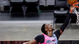 El jugador de Miami Heat, Bam Adebayo