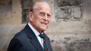Prince Philip, Duke of Edinburgh during the transfer of the Colonel-in-Chief of The Rifles at Windsor Castle on July 22, 2020, in Windsor, England. The Duke of Edinburgh has been Colonel-in-Chief of The Rifles since its formation in 2007. HRH served as Colonel-in-Chief of successive Regiments which now make up The Rifles since 1953. The Duchess of Cornwall was appointed Royal Colonel of 4th Battalion The Rifles in 2007.