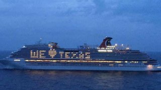 El Carnival Vista zarpó desde el puerto de Galveston.