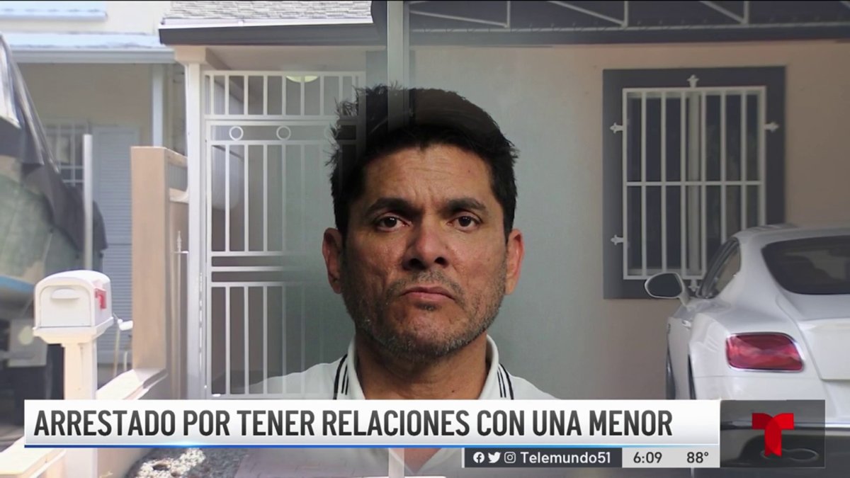 Arrestado Por Tener Relaciones Con Una Menor Telemundo Miami 51 0102