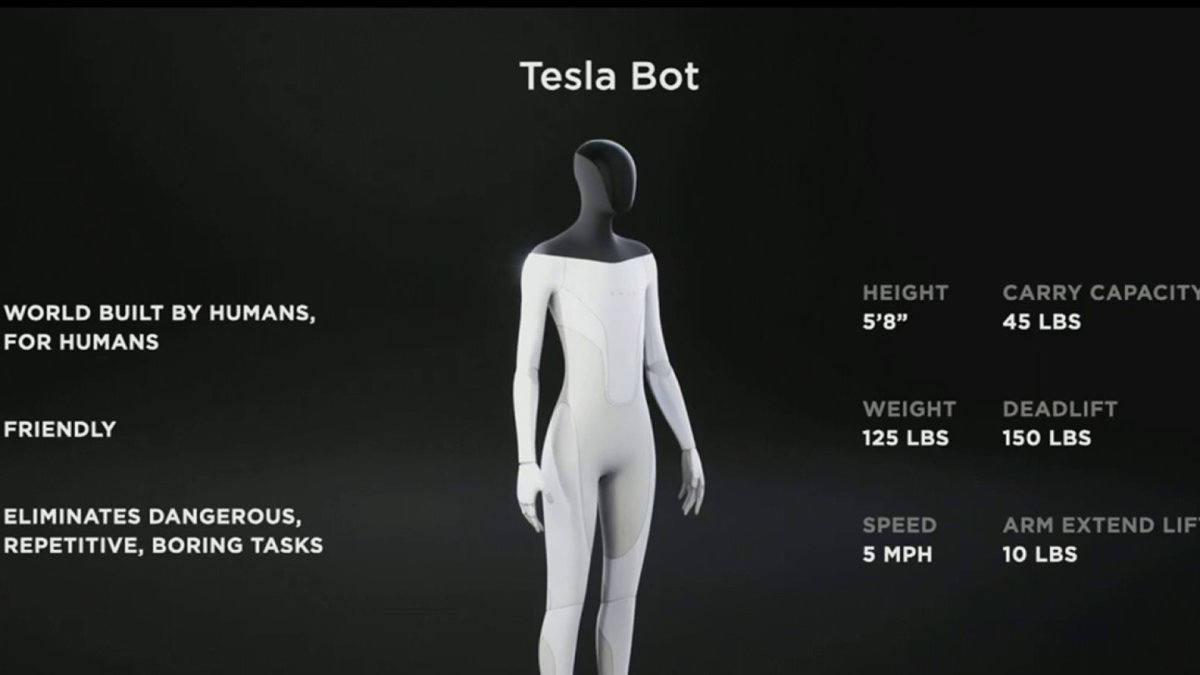 Tesla Bot, el robot humanoide que podría ir al supermercado a comprar lo qu...