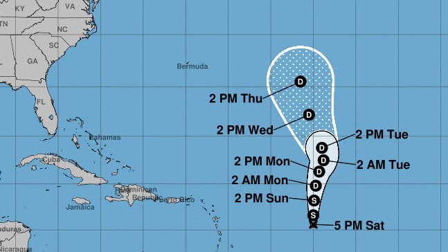 Se forma la depresión tropical 10 en el Atlántico – Telemundo Miami (51) - Vimarsana News