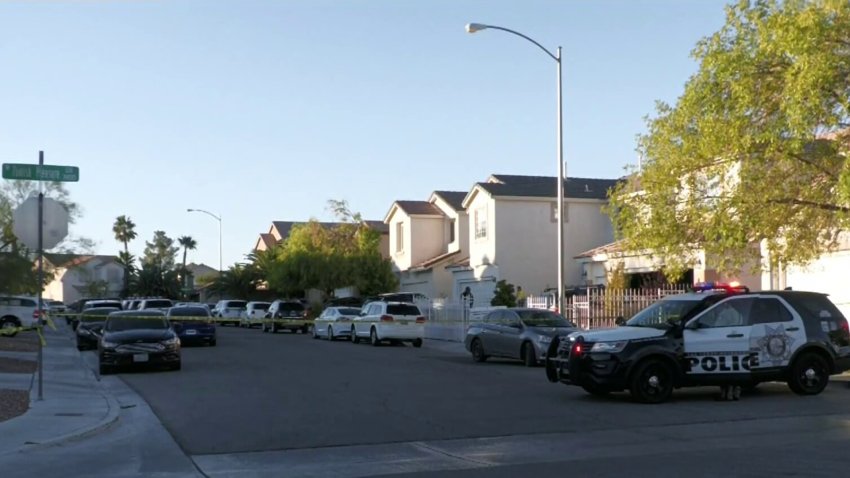 A woman was found dead in the southwest valley early Thursday morning after a 6-year-old child alerted a neighbor about a shooting, Las Vegas Metropolitan Police said.