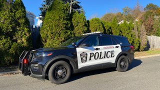 Naugatuck Police cruiser