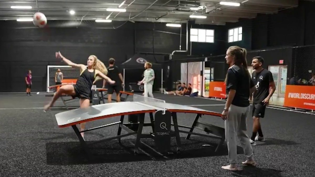 Conoce el teqball, un deporte que se hace cada vez más popular