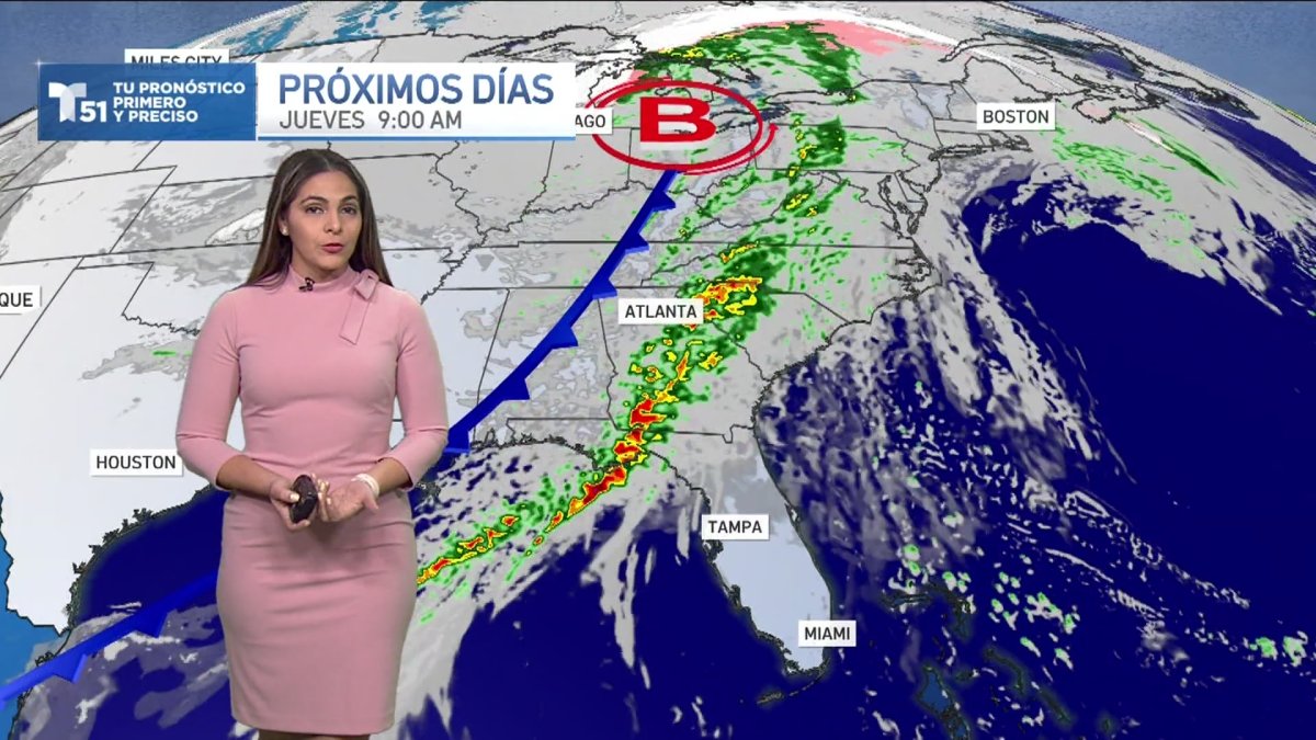 Pronóstico del tiempo en Miami, Florida Telemundo Miami (51)