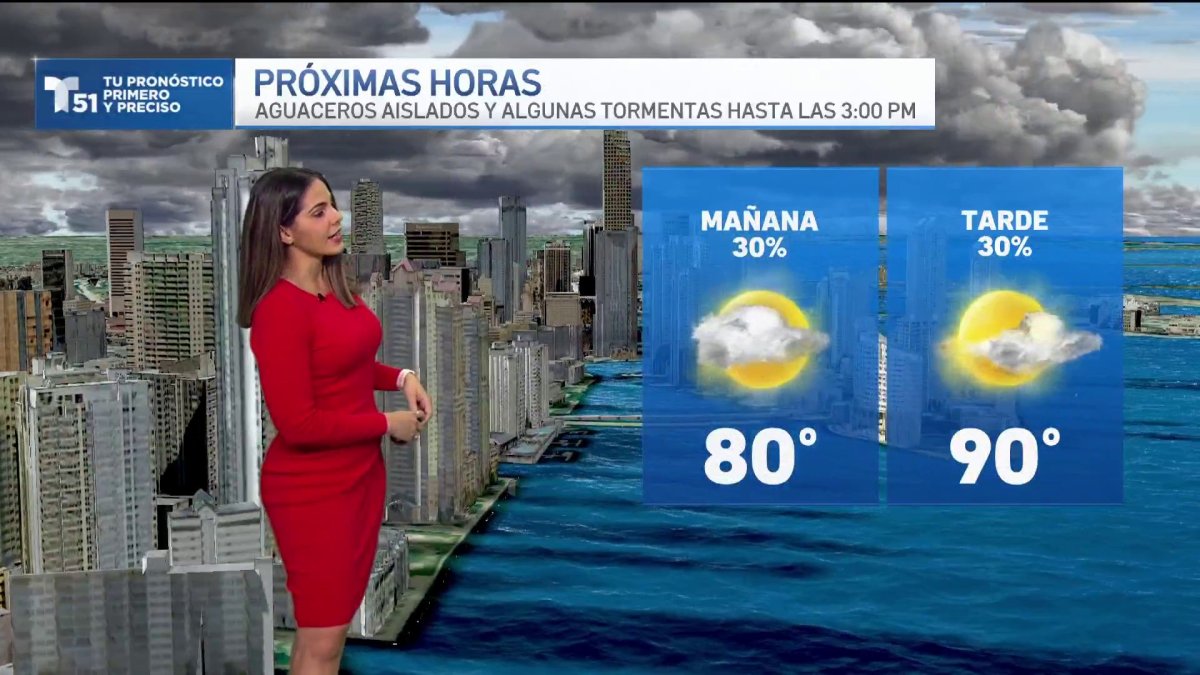 Pronóstico del tiempo en Miami, Florida Telemundo Miami (51)