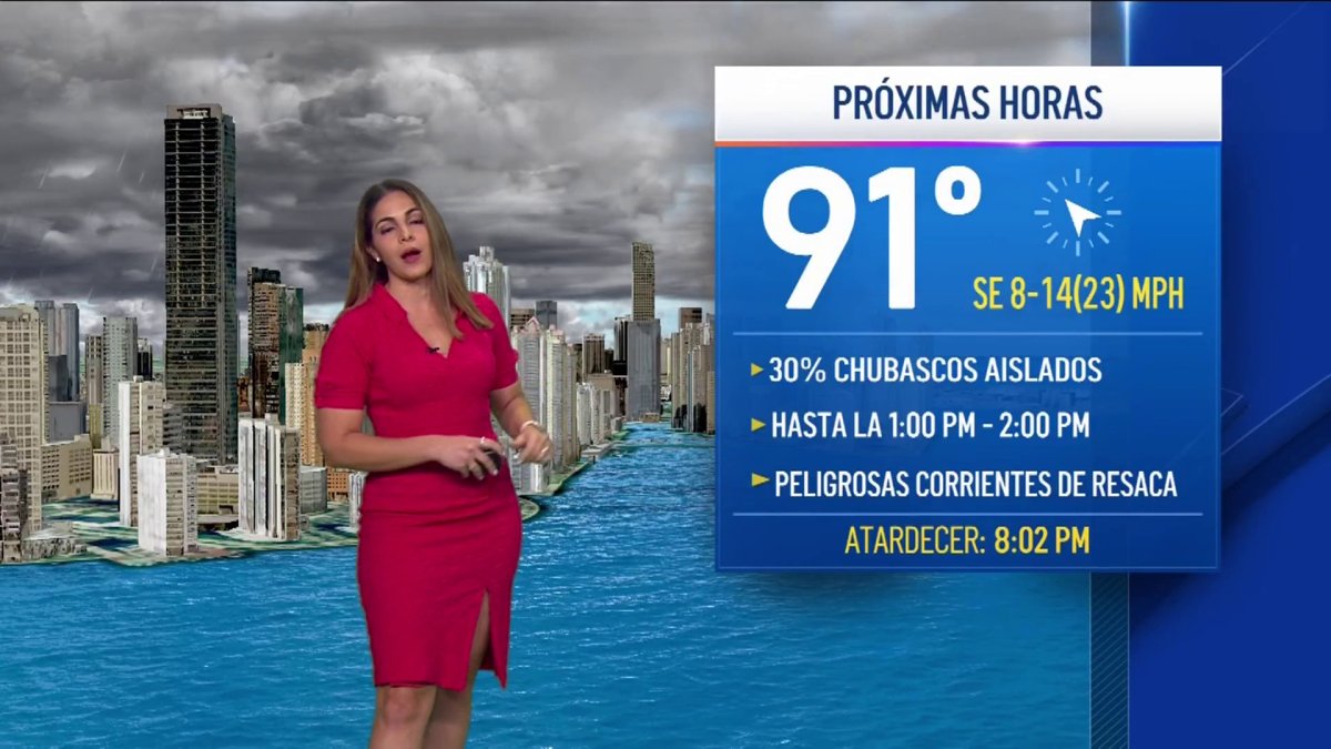 Pronóstico del Tiempo en Miami, Florida Telemundo Miami (51)