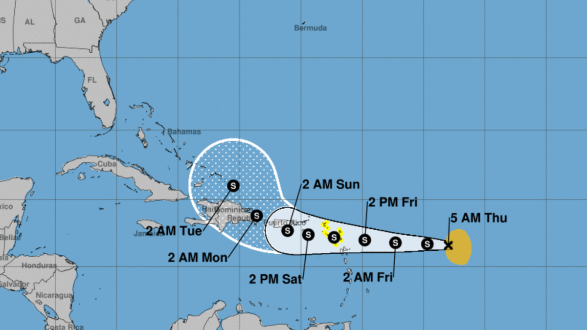 Tropical Storm Fiona forms in the Atlantic – NBC 7 Miami