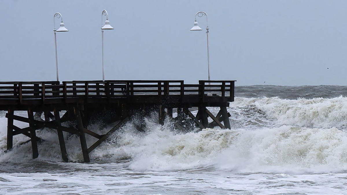 Photos: Tropical Storm Nicole Hits Florida Hard