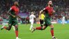 Bruno Fernandes mete un doblete en el partido y Portugal pasa a octavos