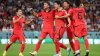 Primer tiempo: Corea del Sur se agranda y le mete el empate a Portugal