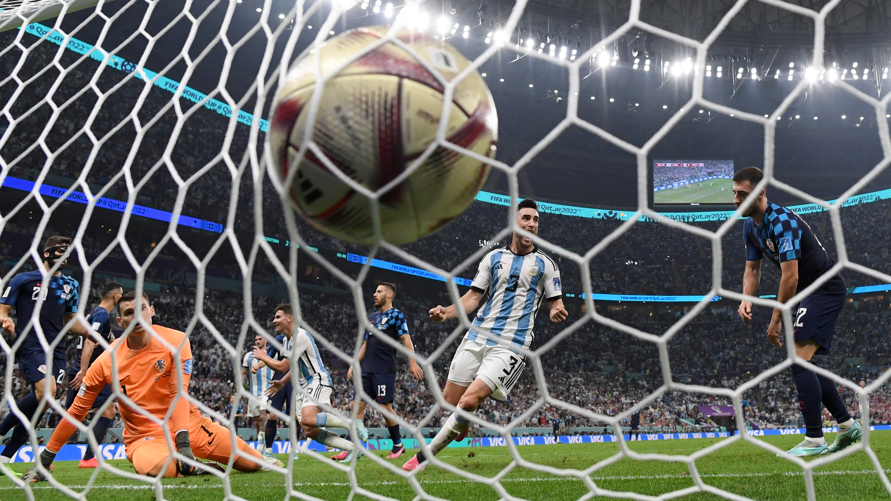 Fotos del Día 20: la semifinal entre Argentina y Croacia en la Copa Mundial 2022