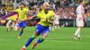 Brasil mete el 1-0 con un gol de Neymar en el alargue contra Croacia