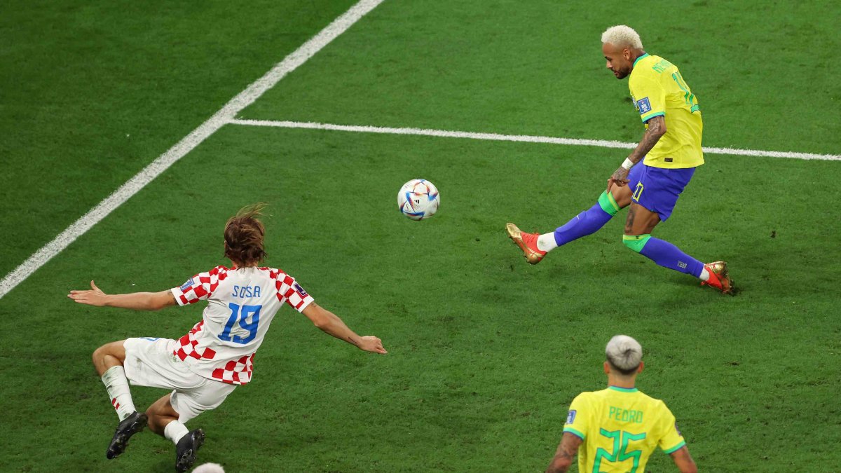 Video: el gol de Neymar a Croacia en tiempo extra – Telemundo Miami (51)