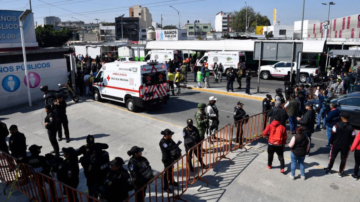 Accidente de tren subterráneo en Ciudad de México: un muerto, varios heridos – NBC Miami (51)