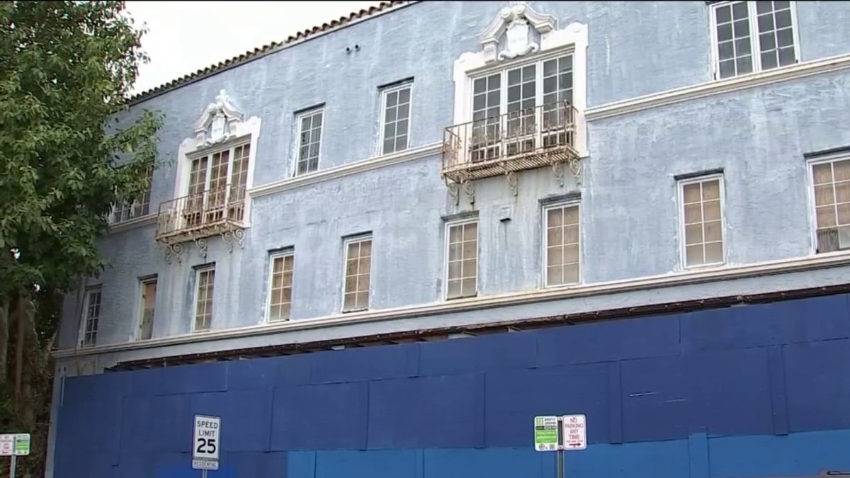 Controversial partial demolition of historic theater