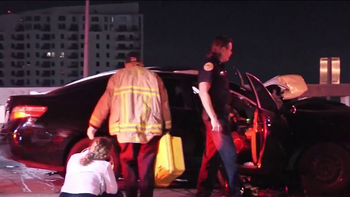 Accident on I-95 in Miami leaves one injured in critical condition