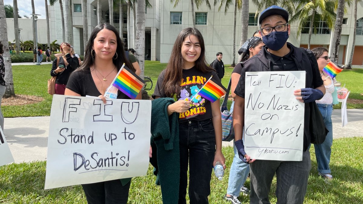 Florida students protest Governor Ron DeSantis’ proposals