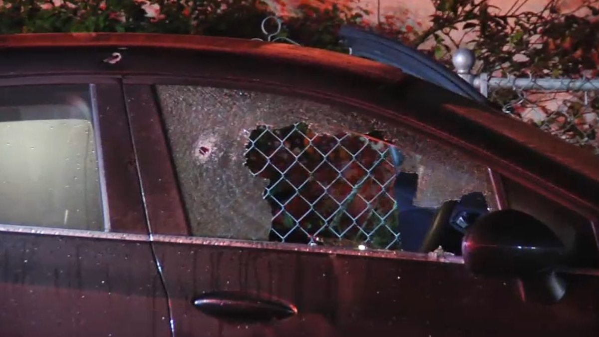 One injured and car with multiple gunshots after shooting in northwest Miami-Dade