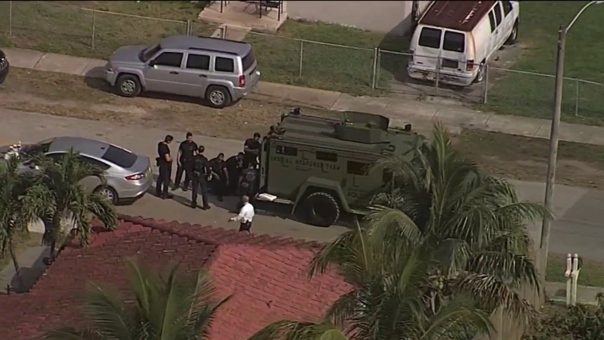 Man opens fire on officers before heading to Miami-Dade