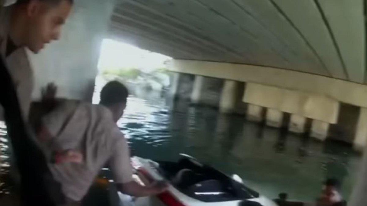On Camera: Dramatic Rescue of Drowning Boy in Miami Canal