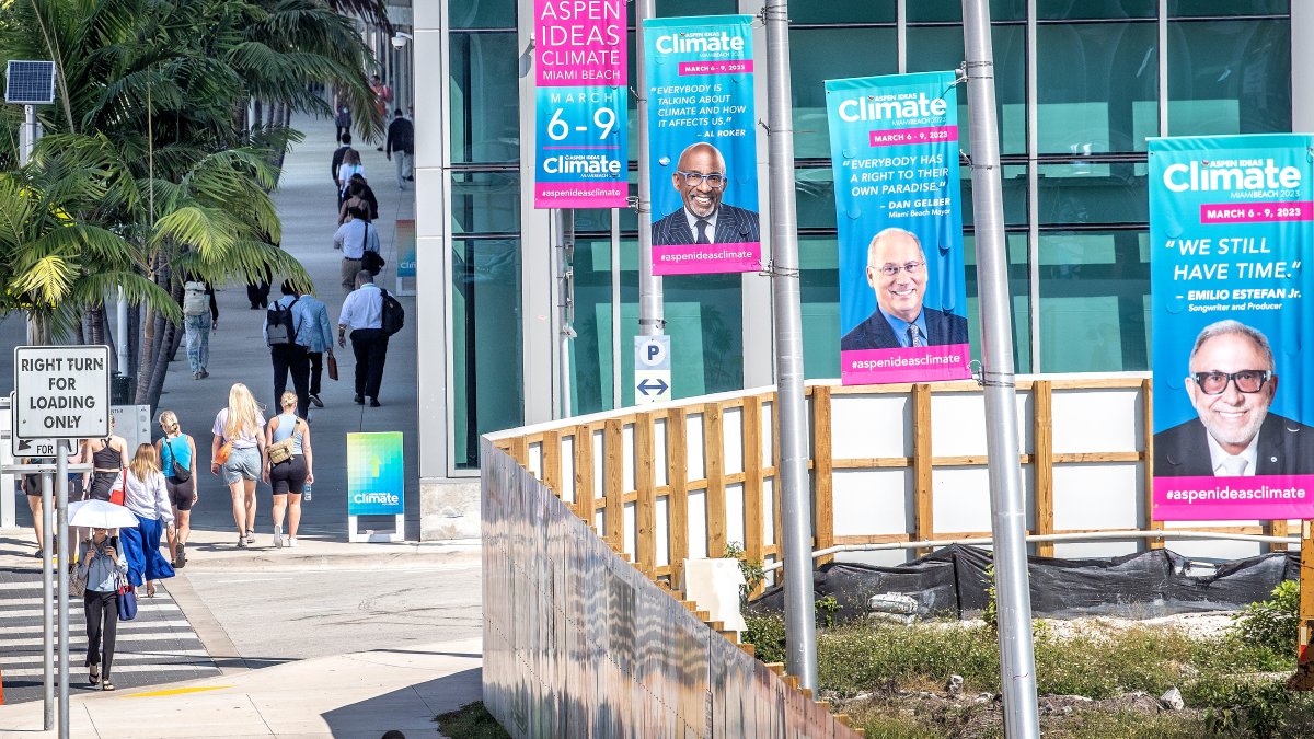The Aspen Institute Hosts Climate Change Forum in Miami Beach