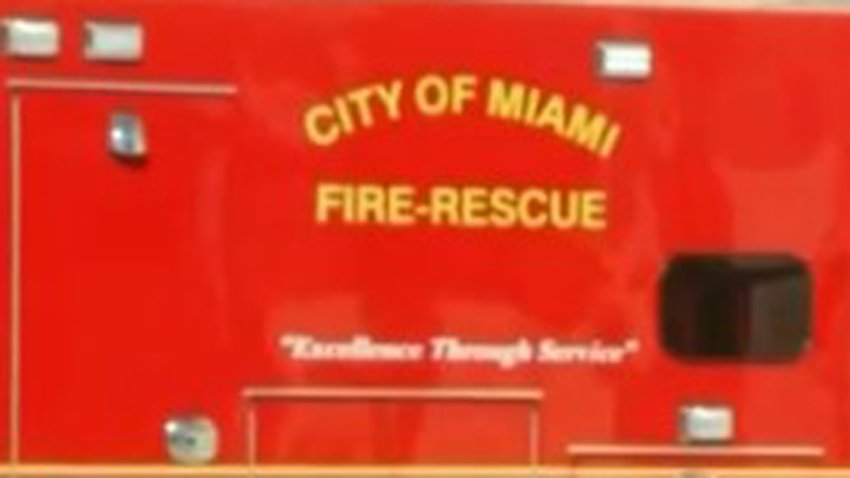 File image of a Miami Fire Rescue truck