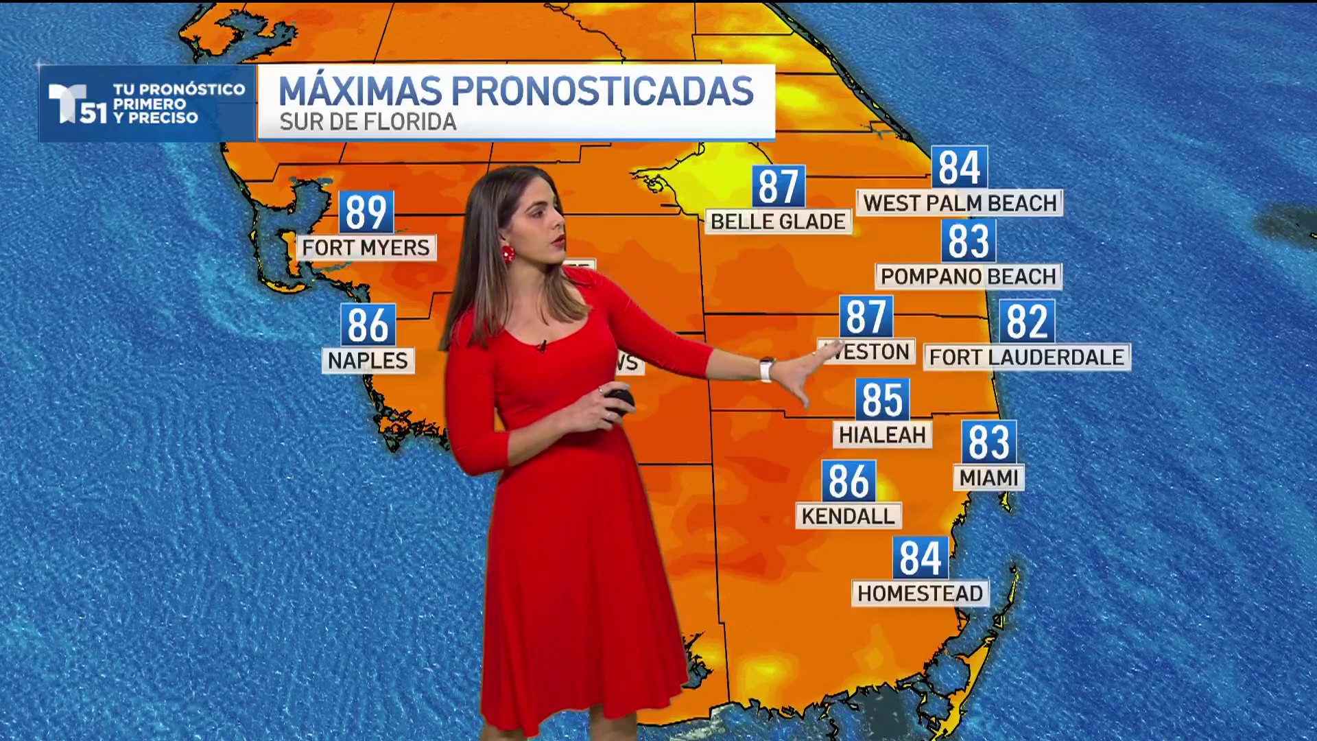 Pronóstico Del Tiempo En Miami, Florida – Telemundo Miami (51)