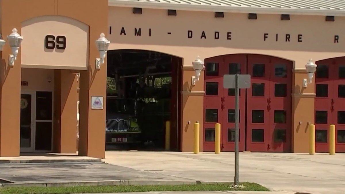 Miami Dade Fire Station amid controversy over alleged voyeurism