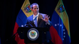 Fotografía de archivo del opositor venezolano Juan Guaidó.