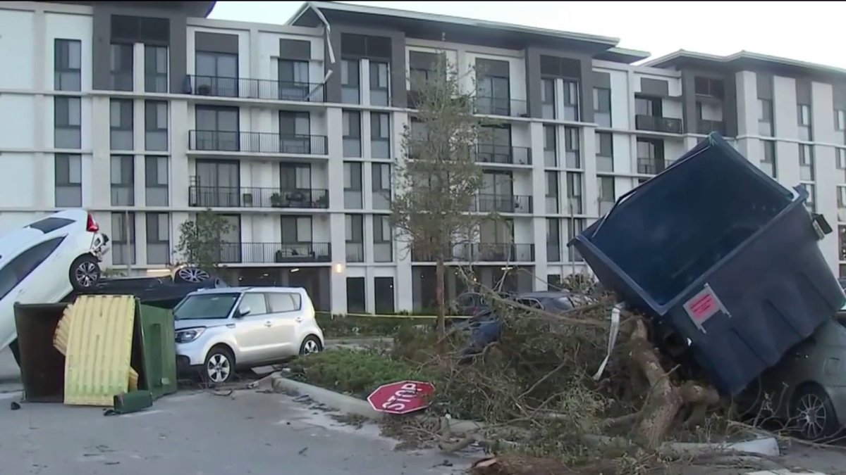 "It was a total mess": big losses after the passage of a tornado in Palm Beach Gardens