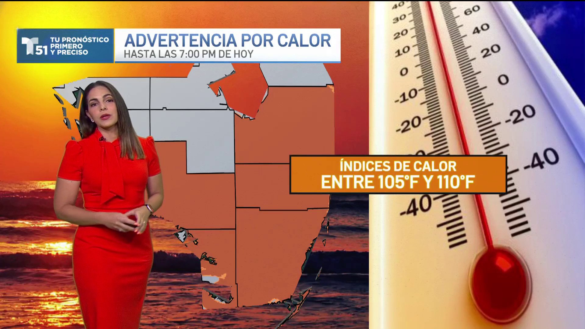 Pronóstico Del Tiempo En Miami, Florida – Telemundo Miami (51)