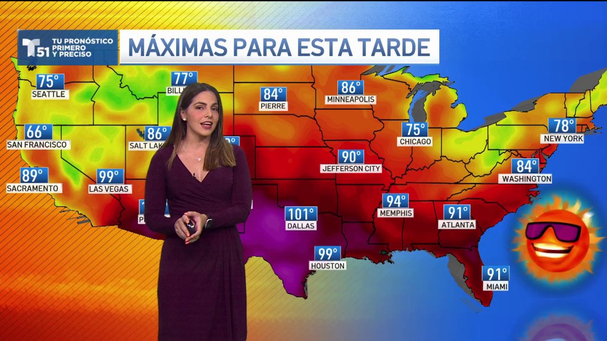 Pronóstico del tiempo en Miami, Florida Telemundo Miami (51)