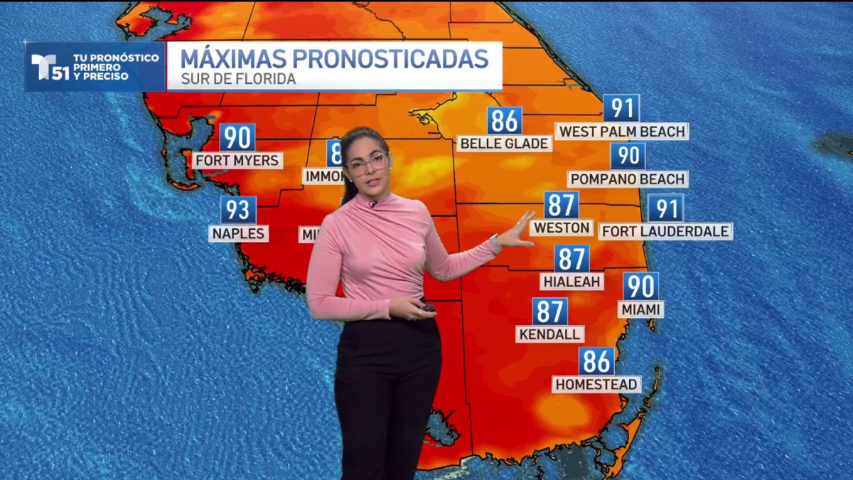 Pronóstico del tiempo en Miami, Florida Telemundo Miami (51)
