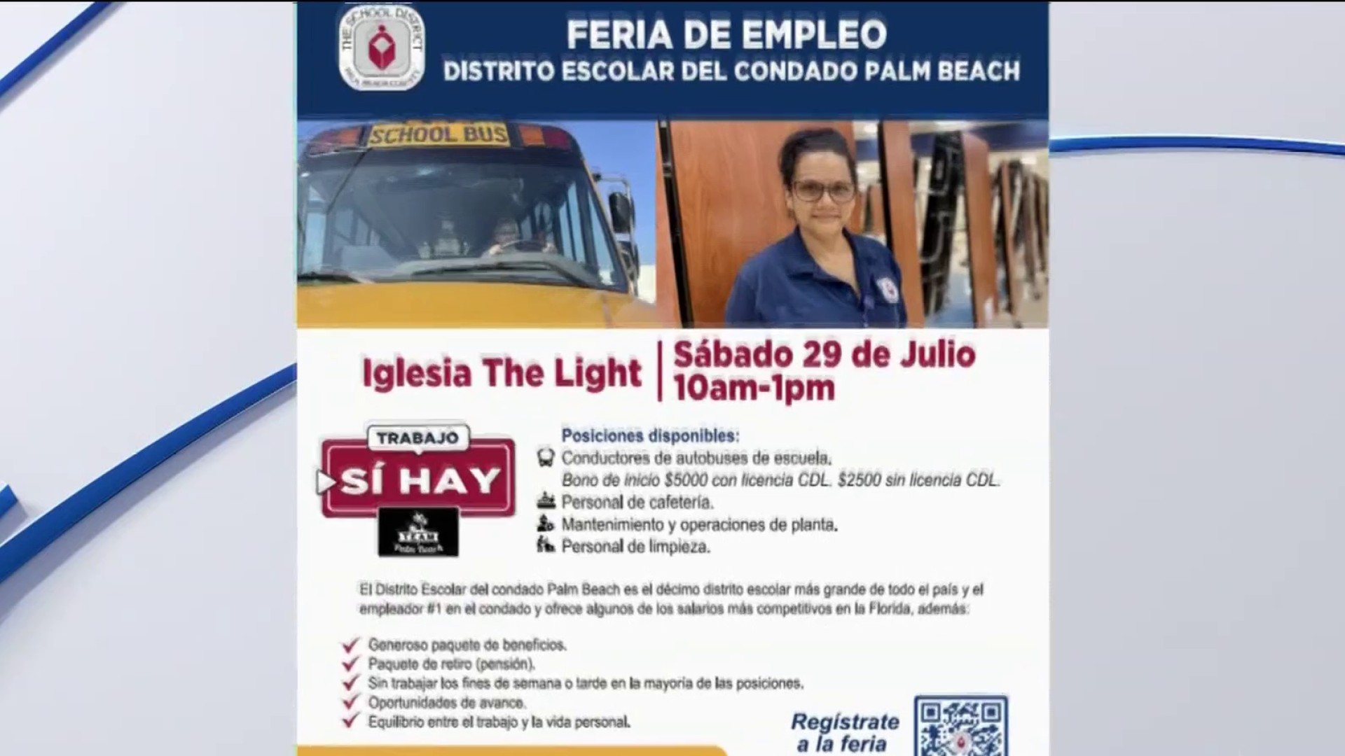 Distrito Escolar De Palm Beach Realiza Feria De Empleo – Telemundo ...