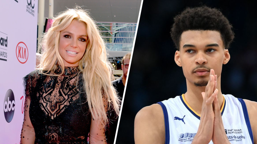 Britney Spears, Victor Wembanyama.