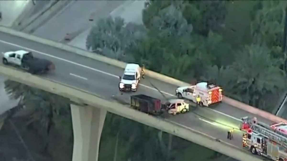 Accidente fatal obliga al cierre temporal de un tramo de la I-595 entre