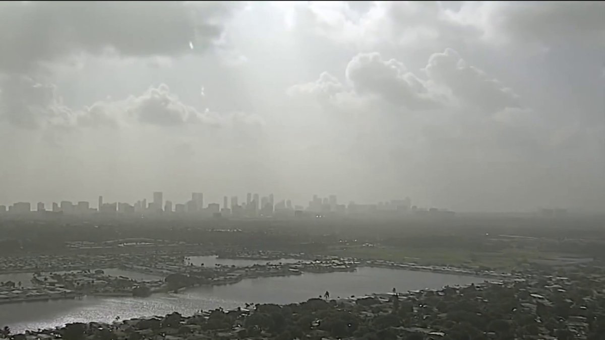 Haze and poor air quality in South Florida – Telemundo Miami (51)