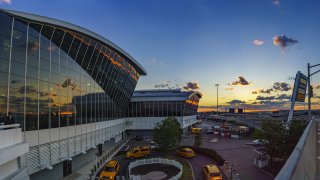 El aeropuerto internacional John F. Kennedy.