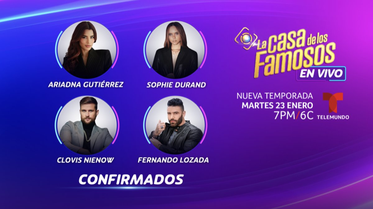 La Casa de los Famosos: Ariadna Gutiérrez y Sophie Durand – Telemundo
