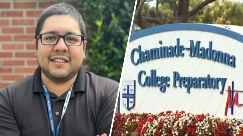 Boris Bastidas was a teacher at Chaminade-Madonna College Preparatory in Hollywood