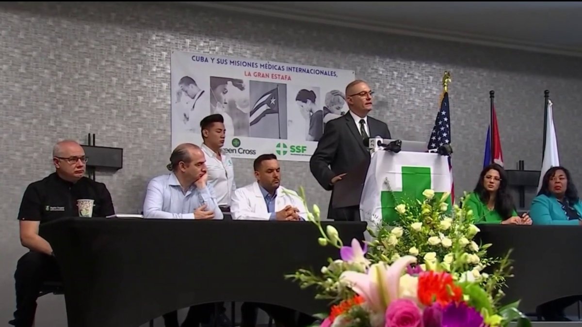 Międzynarodowy program medyczny dla kubańskich profesjonalistów – Telemundo Miami (51)