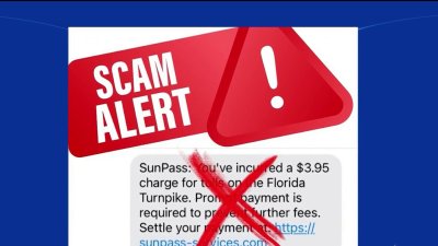 Sunpass advierte sobre mensajes de texto fraudulentos
