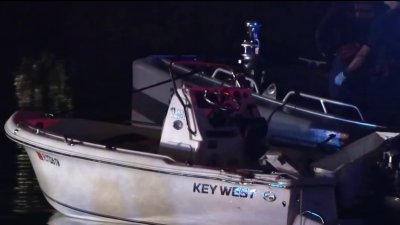 Dos heridos tras choque en bote en los Cayos de Florida