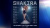 Shakira se presentará en Miami como parte de su gira mundial