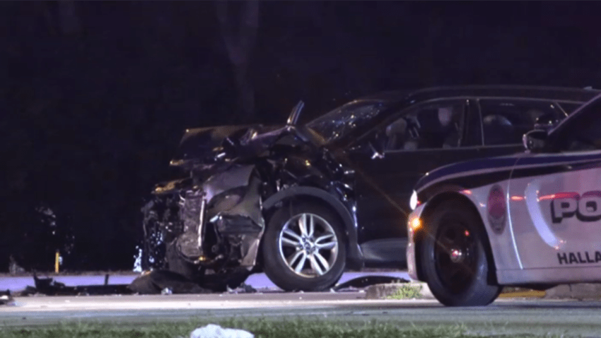 Scene of a fatal crash in Pompano Beach on May 10, 2024.