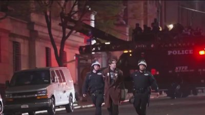 Arrestan a múltiples personas tras las protestas universitarias en NYC